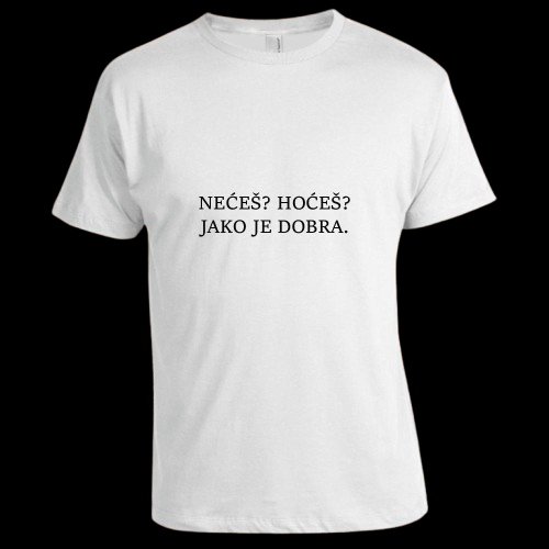 neces hoces meme majica