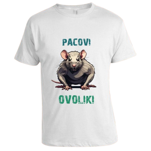 Meme majice - internet humor koji možeš obući Pacovi ovoliki viralna meme majica