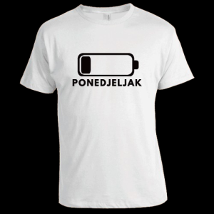 ponedjeljak meme majica
