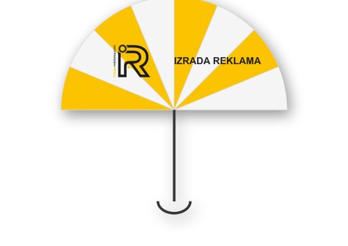Kišobran s tiskom — primjer